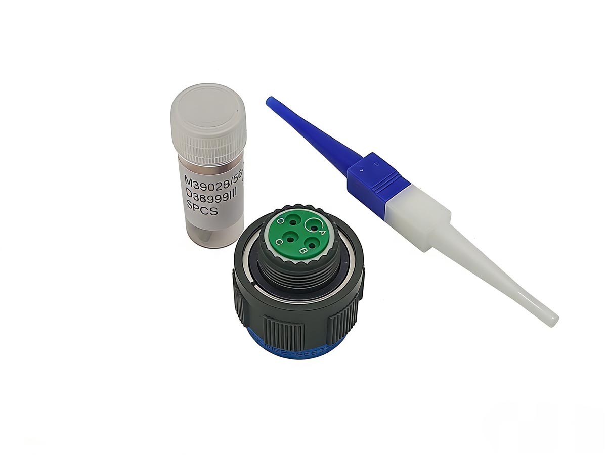 Model D38999/26WC04SN Pin Connectors for Network Cable Connection