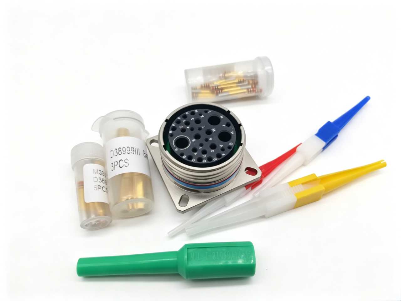  D38999/20FJ20SA High‑Density Industrial Circular Female Receptacle Connector