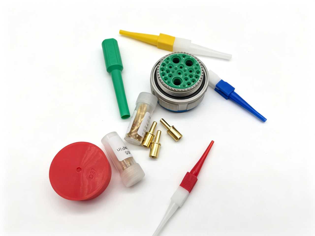 D38999/26FJ20PA Amphenol Type Circular Pin Connector Heavy Duty Industrial Interconnect Plug