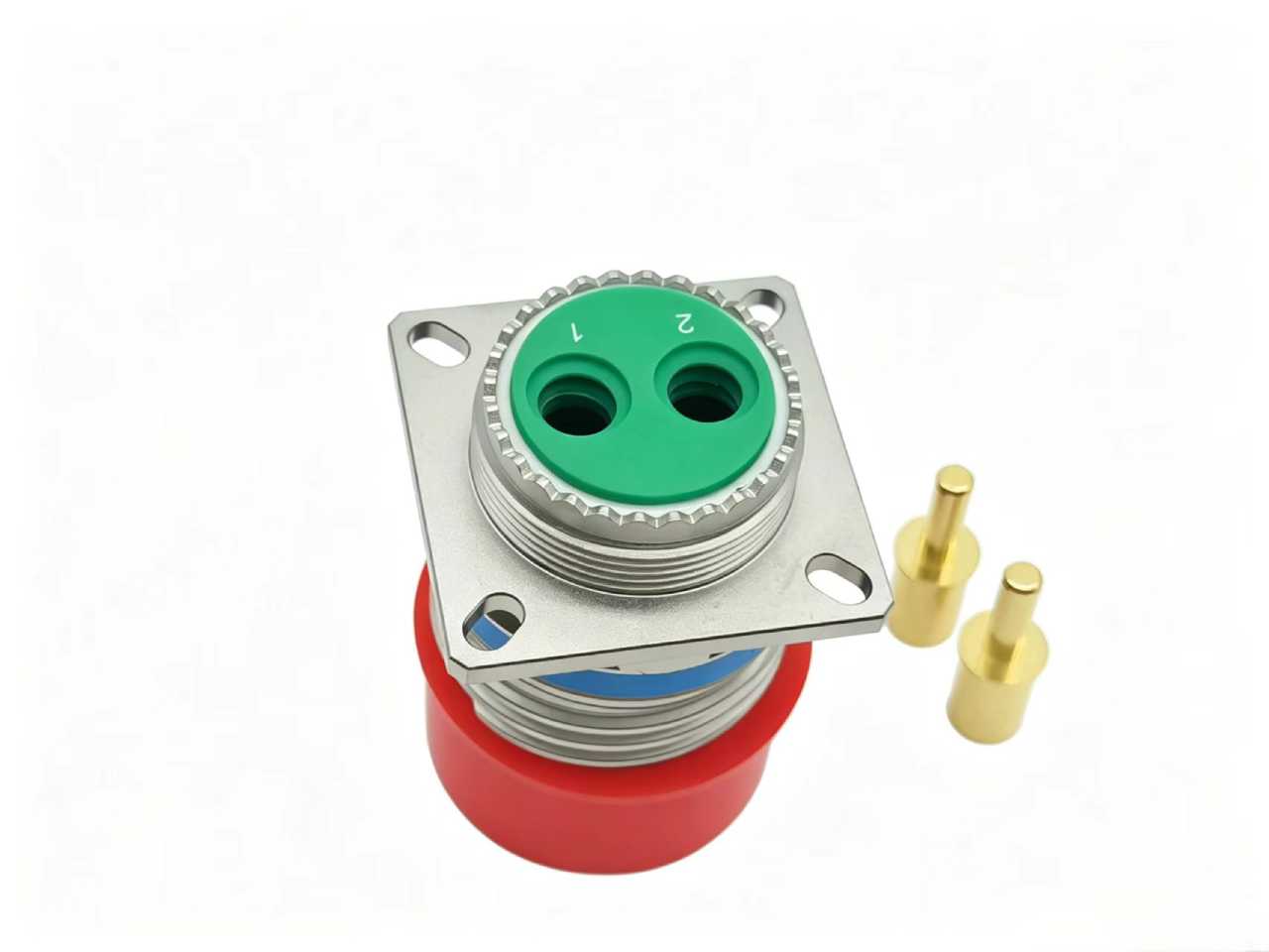 D38999/20FE22PN 2 Core Circular Socket Connector Male Female Industrial Round Plug Connector