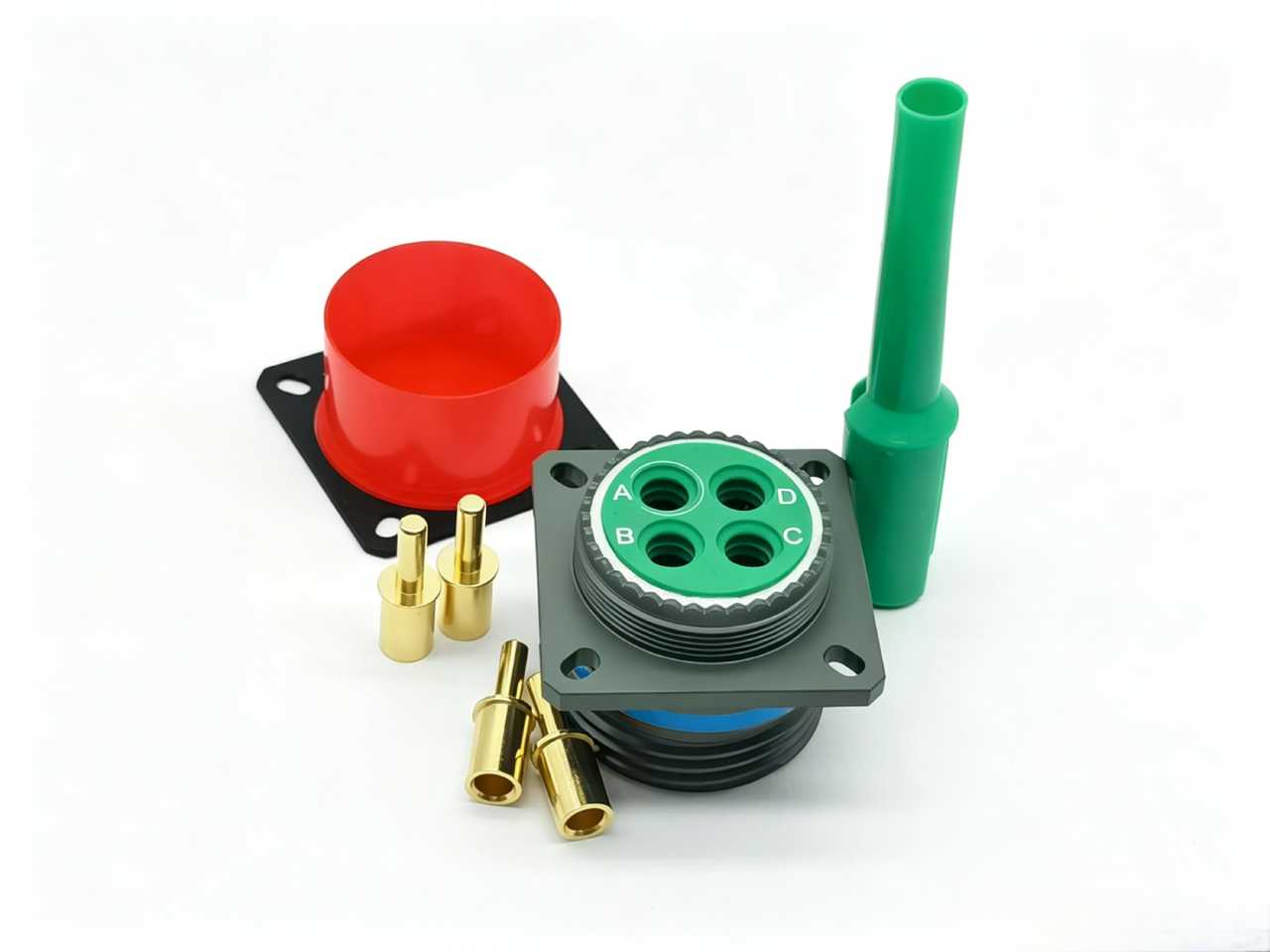 D38999/20WG75PN Circular Connector Male Female Plug Aluminum Alloy Shielded High Reliability Signal Power Industrial Circular Cable Connector