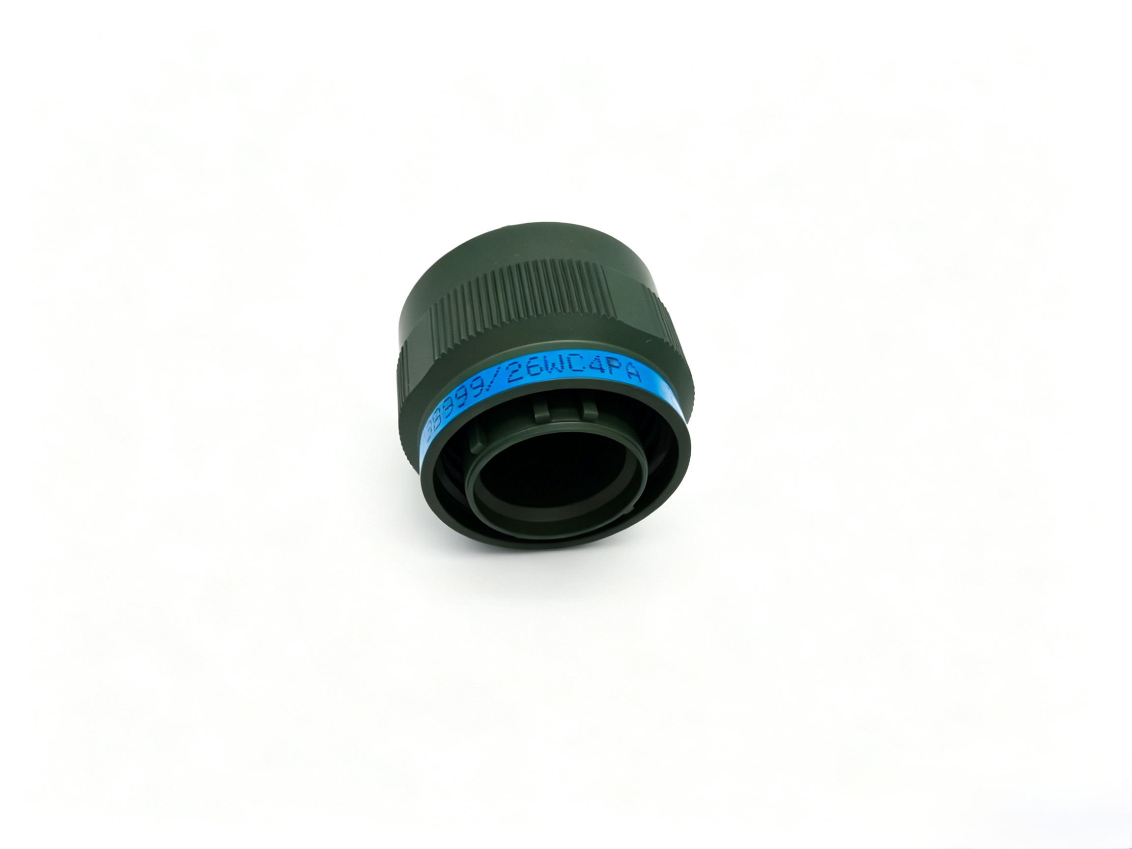 4‑pin shielded circular male plug connector, high‑strength alloy housing bayonet coupling for industrial equipment signal‑power interconnection