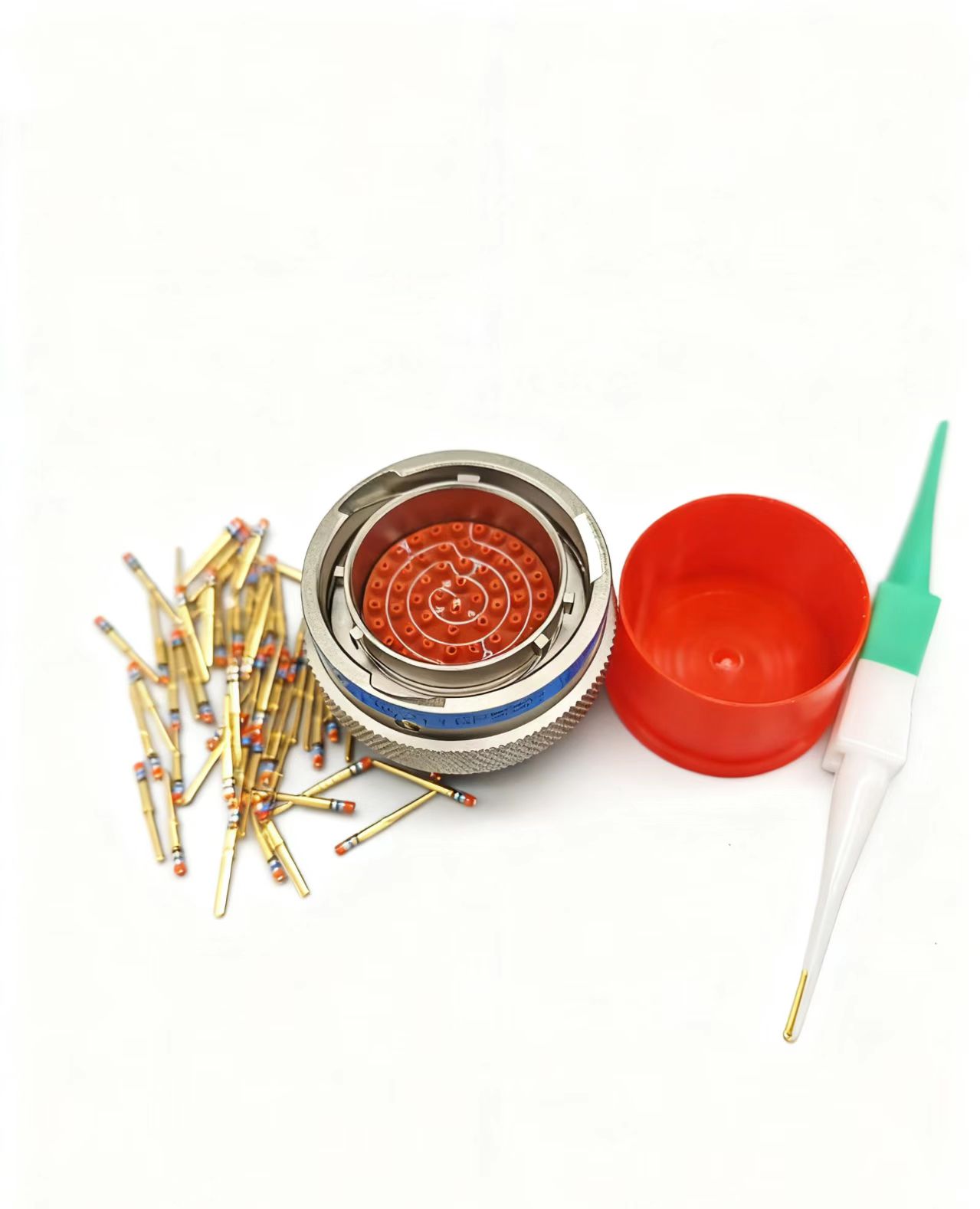 MS27473T18F53P Circular Connector MIL-DTL-38999 Series II 53 Pin Straight Plug D38999 Connector for Aerospace Industrial Interconnection